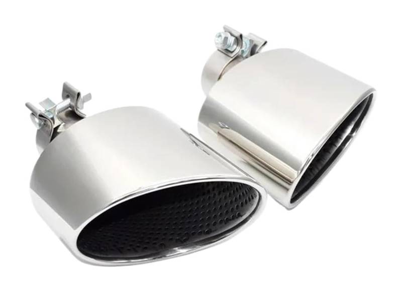 Auto Auspuff Endrohr Für A3 A4 A5 A6 A7 S4 S5 S6 S7 Upgrade RS3 RS4 RS5 RS6 RS7 Edelstahl Endrohr Schalldämpfer Auspuffblende Abdeckungen Zierleisten von Ohocean