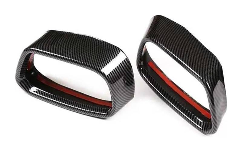 Auto Auspuff Endrohr Für B&MW X5 F15 X6 F16 Auto Endschalldämpfer Auspuffrohr Ausgangsabdeckung Teile Edelstahl Spitzenverkleidungen Carbonfaser Stil von Ohocean