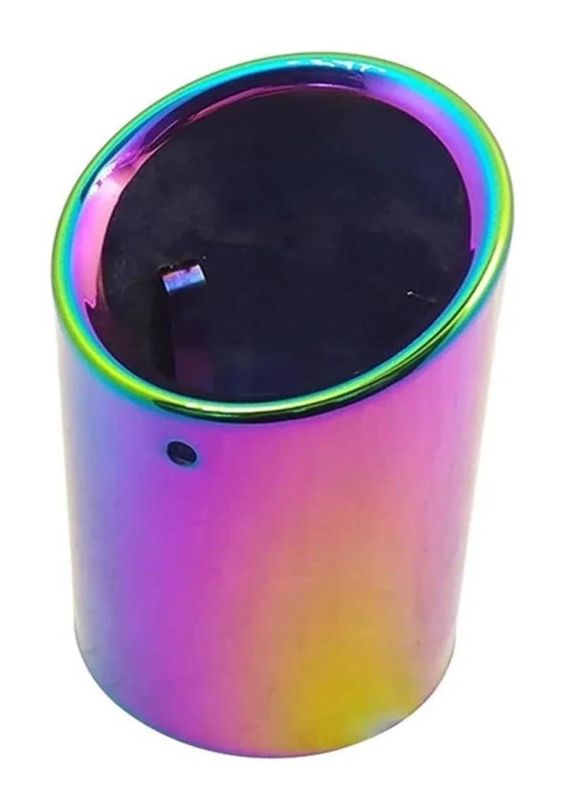 Auto Auspuff Endrohr Für Cadillac CT6 Auto Runde Auspuff Schalldämpfer Spitze Edelstahl Rohr Trim Hinten Schwanz Kehle Exhause Abdeckungen von Ohocean
