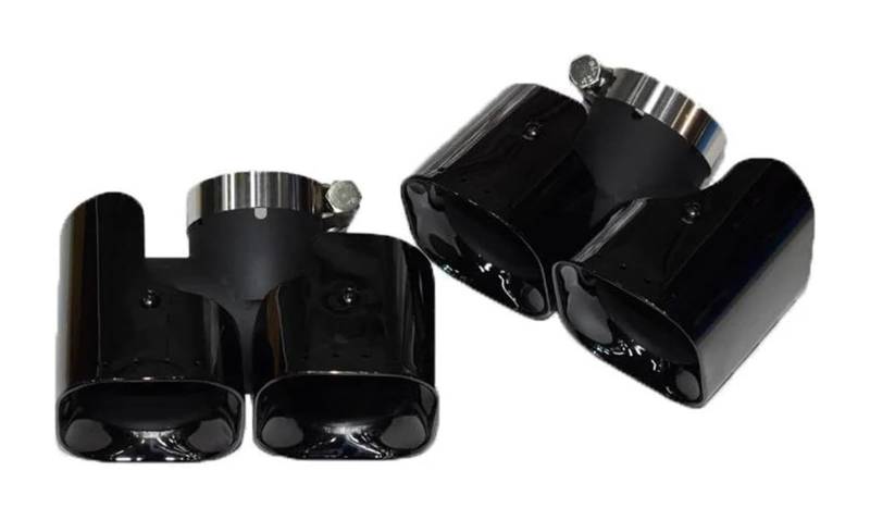 Auto Auspuff Endrohr Für Defender 90 110 2020-2024 Hinteres Auspuffendrohr Edelstahl Vier Outlet Schalldämpfer Spitze Abdeckungen Borte von Ohocean