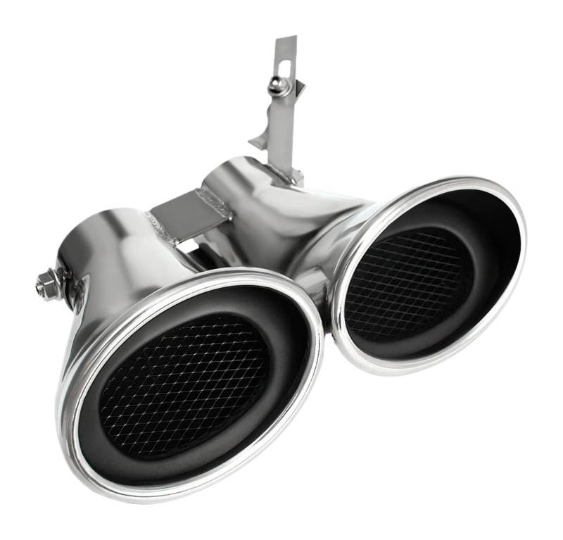 Auto Auspuff Endrohr Für Mercedes C-Klasse C240 ​​C320 W203 2001-2006 Auto Edelstahl Hinterauspuff Schalldämpfer Rohr Endrohr Spitze Abdeckungen Borte von Ohocean