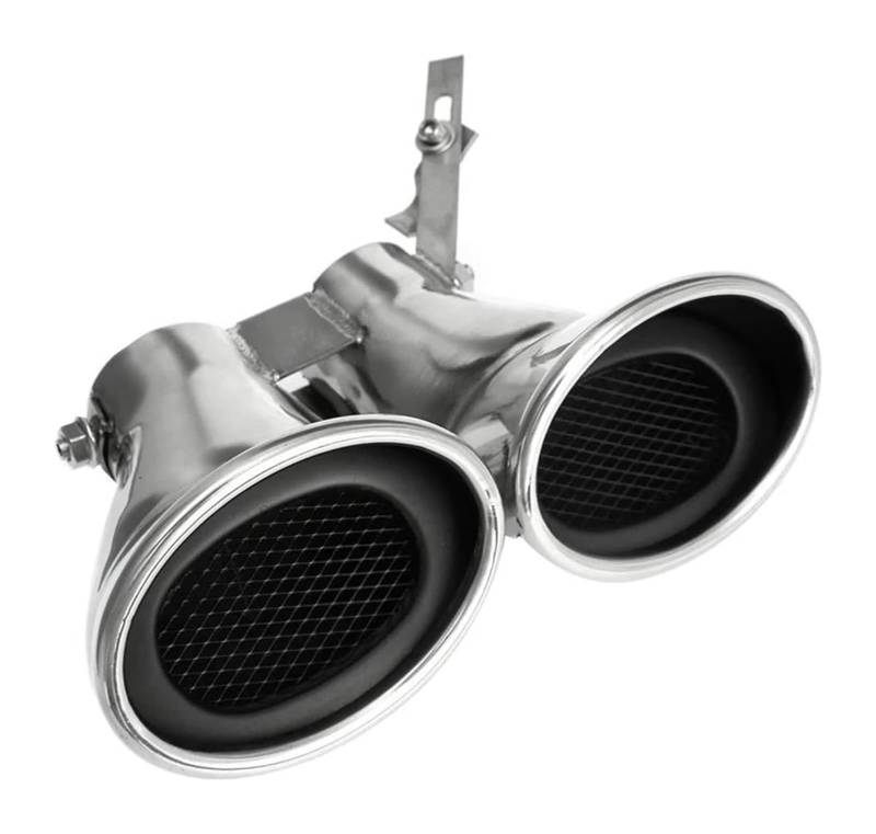Auto Auspuff Endrohr Für Mercedes Für B&enz C-Klasse W203 C240 ​​C320 Auto Edelstahl Hinterauspuff Schalldämpfer Rohr Endrohr Spitzenabdeckungen Verkleidungen von Ohocean