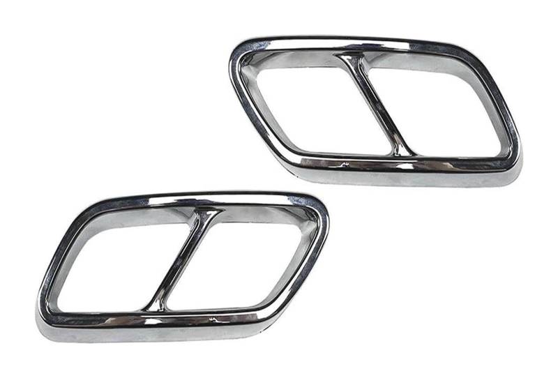 Auto Auspuff Endrohr Für Mercedes Für B&enz C-Klasse W206 Autozubehör Teile 1 Paar Heckauspuff Endrohrblende Abdeckung Verkleidung von Ohocean