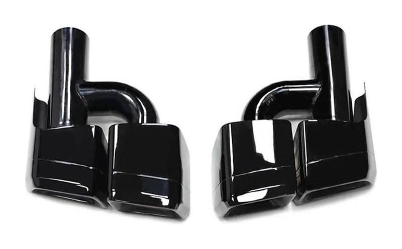 Auto Auspuff Endrohr Für Mercedes Für B&enz W212 E63 CLS W204 Auspuffdüse 304 Edelstahl Schalldämpferspitze Quad Auto Rohrabdeckungen Zierleisten 2 Stück von Ohocean