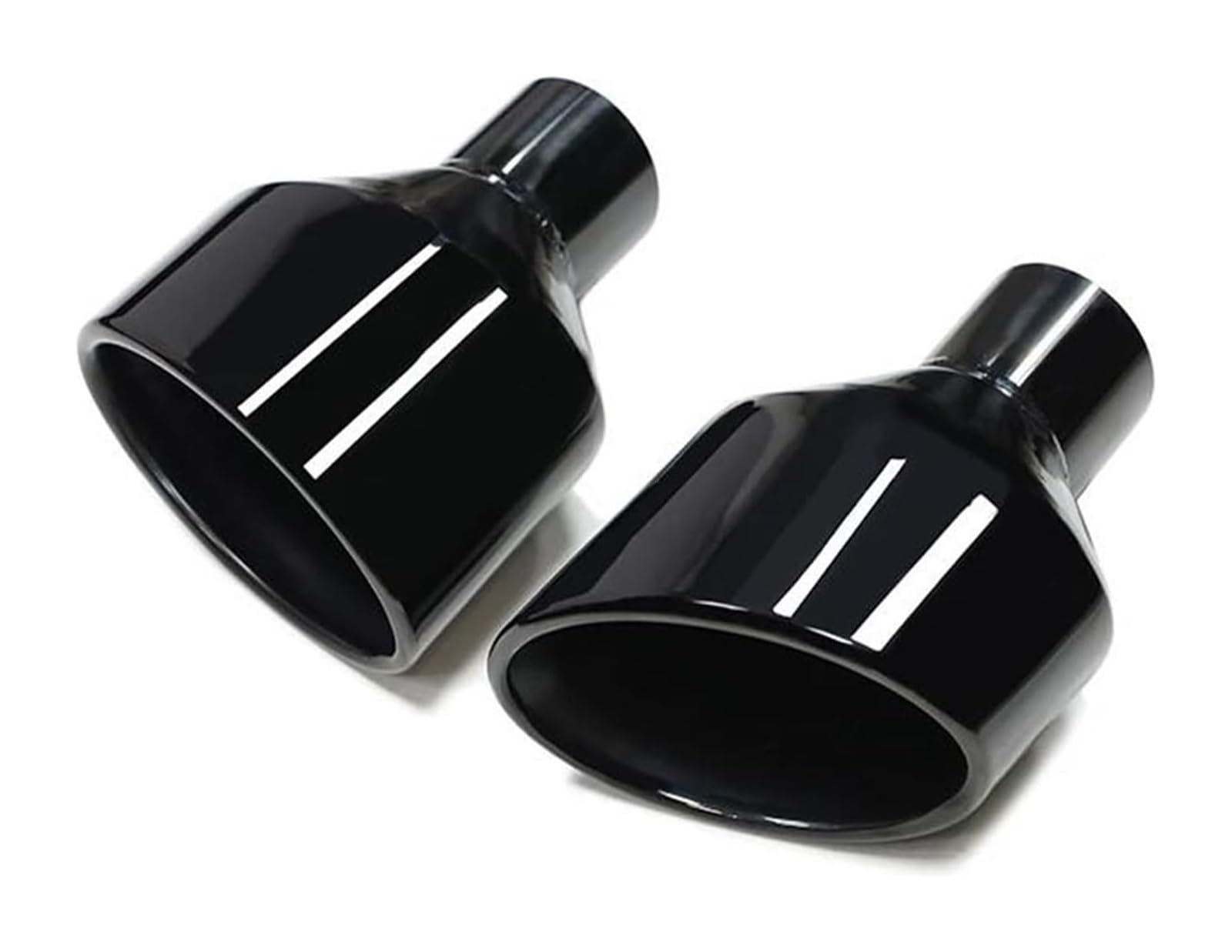 Auto Auspuff Endrohr Für SQ5 Für Leom 2 Stück Universal Auto Endrohr Schalldämpfer Auspuffblenden Zierleisten Auto Auspuff Endrohr Für SQ5 Für Leom 2 Stück Universal Auto Endrohr Schalldämpfer Auspuffblenden Zierleisten von Ohocean