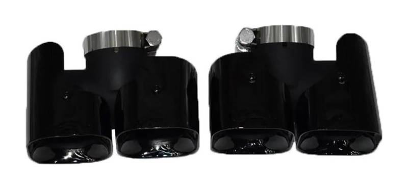 Auto Auspuff Endrohr Hinten Schwanz Edelstahl Vier Outlet Schalldämpfer Auspuffrohr Spitze Abdeckungen Borte Für Defender 90 110 2020-2024 von Ohocean