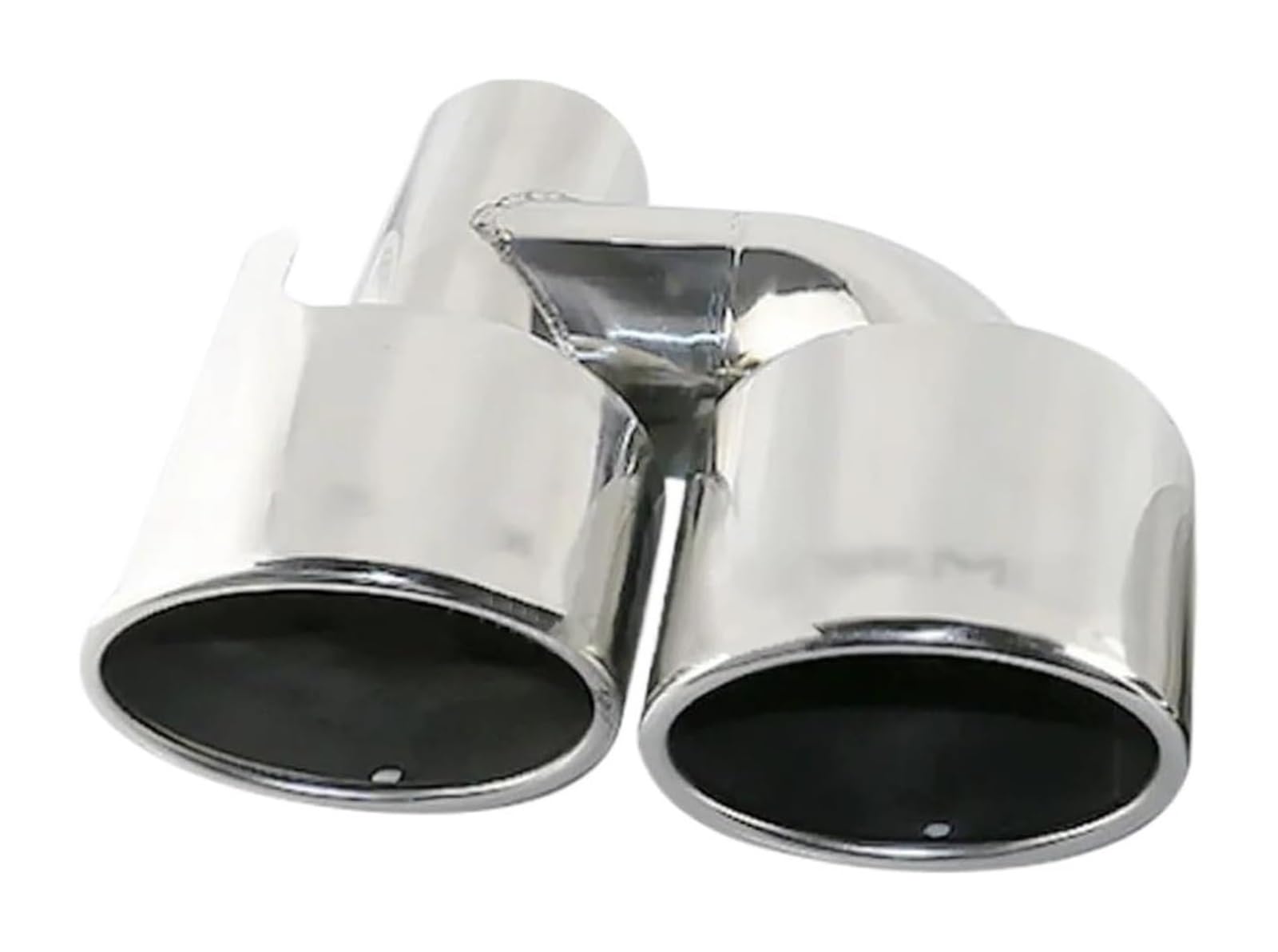 Auto Auspuff Endrohr Schalldämpfer Endstück Edelstahl Silberfarben Auspuffrohr Auto 2,5 Zoll Oval Doppelspitze Für W204 C200 C260 1 Stück Auto Auspuff Endrohr Schalldämpfer Endstück Edelstahl Silberfarben Auspuffrohr Auto 2,5 Zoll Oval Doppelspitze Für W204 C200 C260 1 Stück von Ohocean