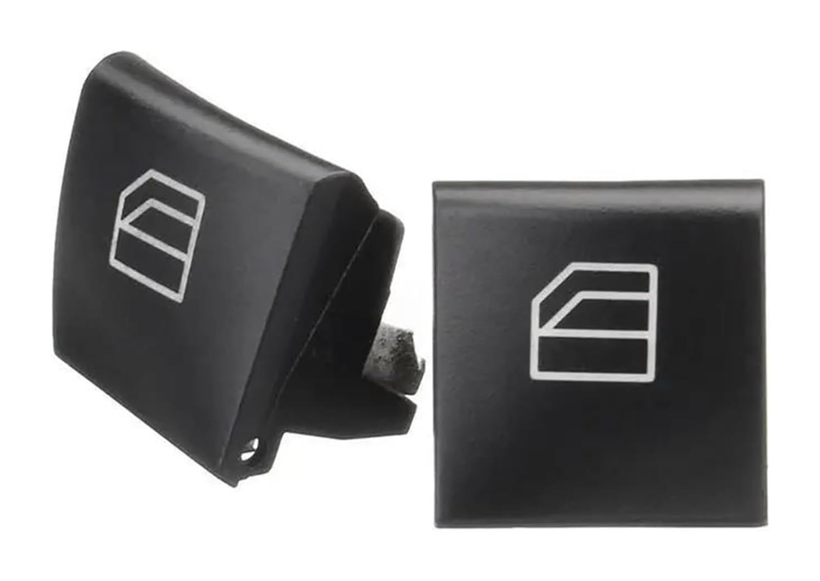 Auto Fensterheber Schalte Fensterheber-Tastenschalter Ersatzzubehör Für B&enz A B ML GL R-Klasse W164 X164 W251 2005–2012(Black 2pcs) von Ohocean