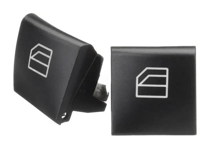 Auto Fensterheber Schalte Fensterheber-Tastenschalter Ersatzzubehör Für B&enz A B ML GL R-Klasse W164 X164 W251 2005–2012(Black 2pcs) von Ohocean