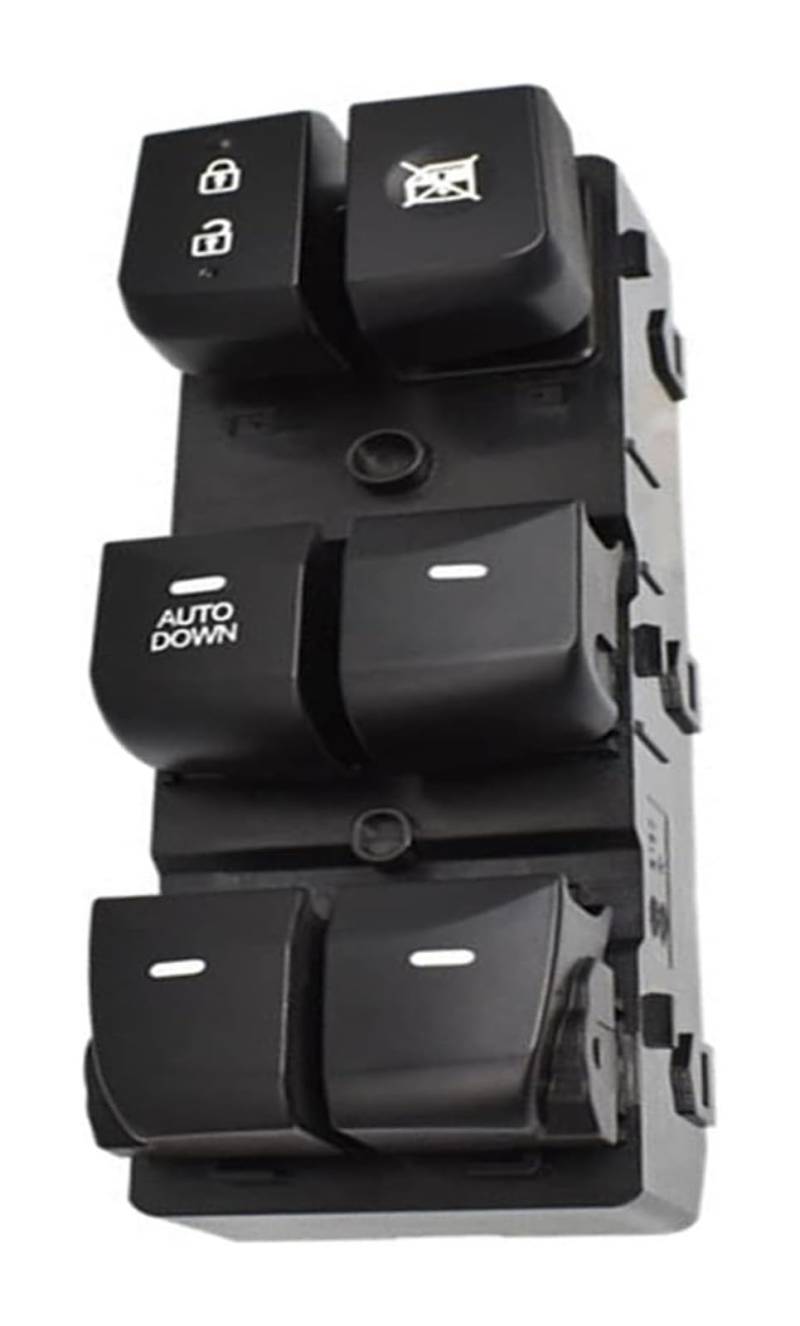 Auto Fensterheber Schalte Power Elektrische Fensterheber Control Heber Taste Für Hyundai Für Elantra 2012 2013 2014 2015 2016(Black Auto Down) von Ohocean