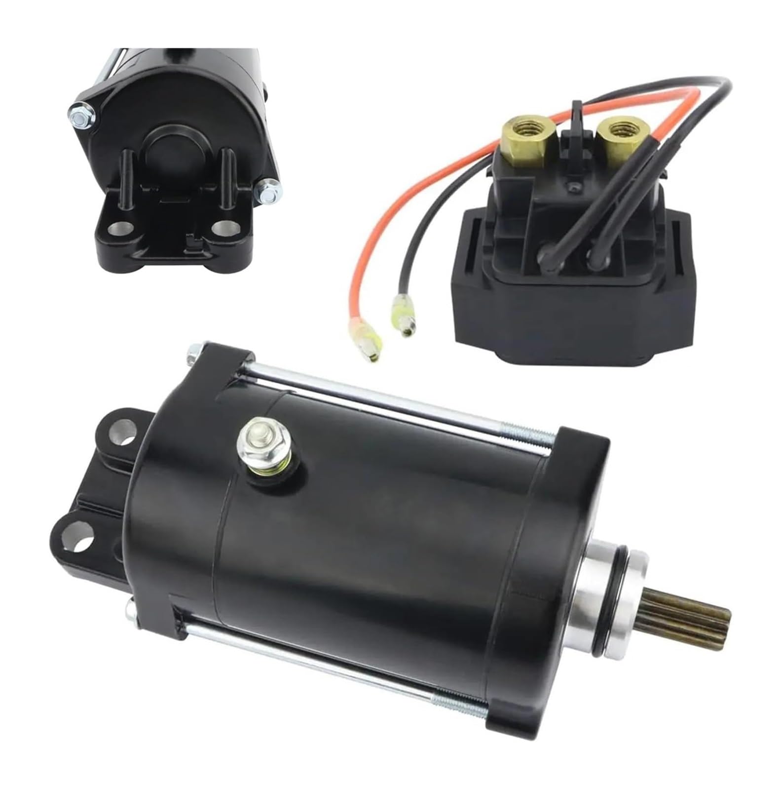 Elektrischer Anlasser Für Y&amaha Für WaveRunner V1 VX1100 2015 6D3-81800-00-00 Starterrelais(2 Pcs Set) von Ohocean