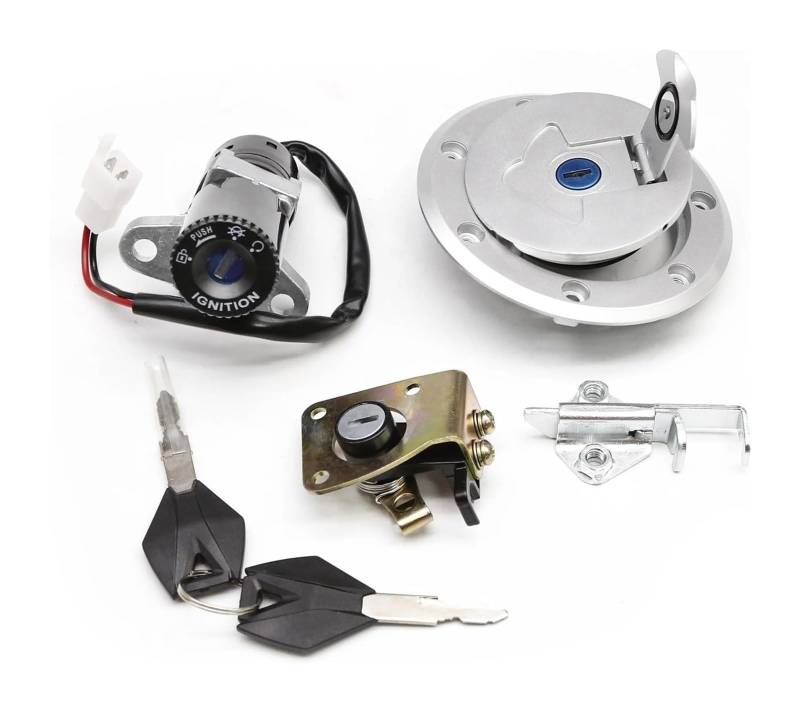 Motorrad Zündschalter Für C&FMOTO Für CF150-3 Für CF150-3A Motorrad Zündschloss Tankdeckel Schlüsselsatz Zubehör von Ohocean