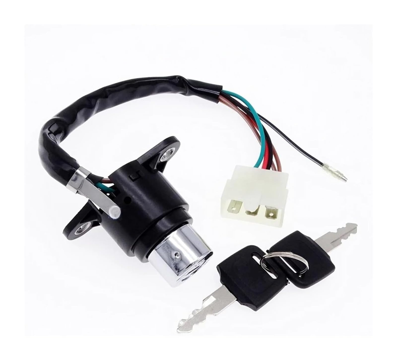 Motorrad Zündschalter Für CB/cm 400/450 1 Set Motorrad Zündung Start Schalter Schlüssel Schloss Mit Draht Buchse Montage 35100-413-007 Motorrad Zündschalter Für CB/cm 400/450 1 Set Motorrad Zündung Start Schalter Schlüssel Schloss Mit Draht Buchse Montage 35100-413-007 von Ohocean