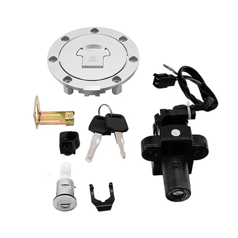 Motorrad Zündschalter Für CB400 1993 1994 1995 1996 1997 1998 Motorrad Tankdeckel Zündschloss Sperrschlüssel Set Zubehör von Ohocean
