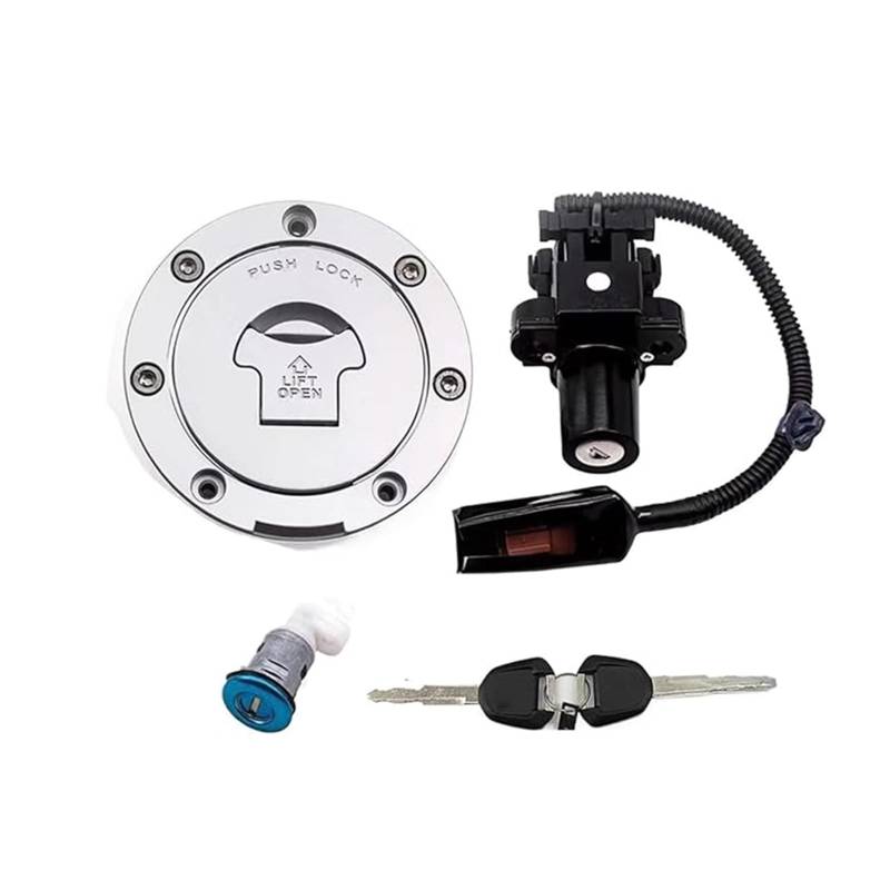 Motorrad Zündschalter Für CB400X Für CB400F 2013-2023 Motorrad Zündschloss Schloss Tankdeckel Schlüssel Set Ersatzteile von Ohocean