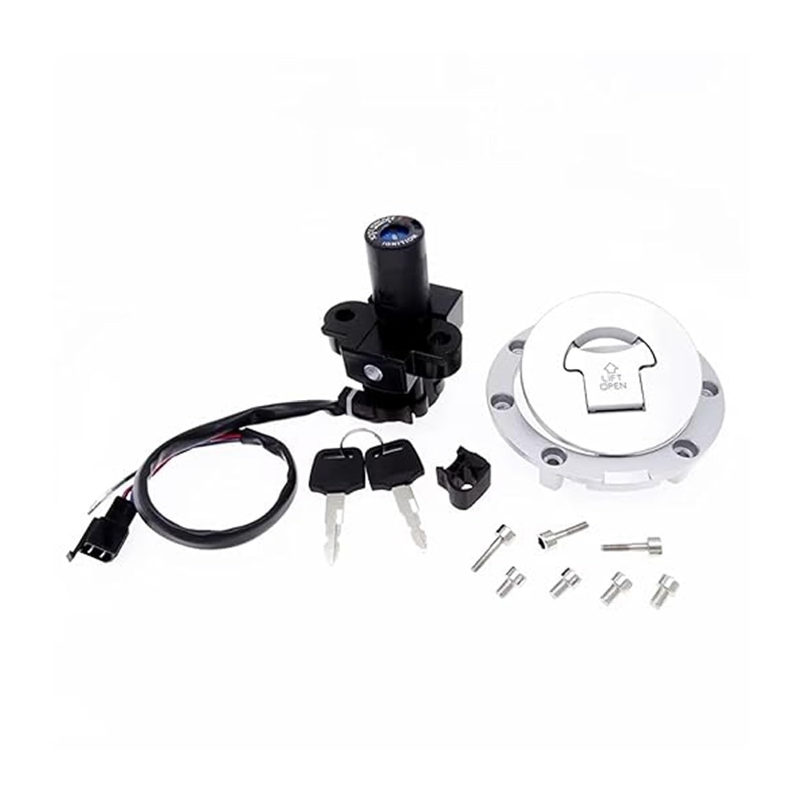 Motorrad Zündschalter Für CBR250 Für CBR400 MC19 MC22 NC23 NC29 NC30 NC35 Für VFR400 Für RVF400 Motorrad Tankdeckel Zündschloss Schloss Motorrad Zündschalter Für CBR250 Für CBR400 MC19 MC22 NC23 NC29 NC30 NC35 Für VFR400 Für RVF400 Motorrad Tankdeckel Zündschloss Schloss von Ohocean