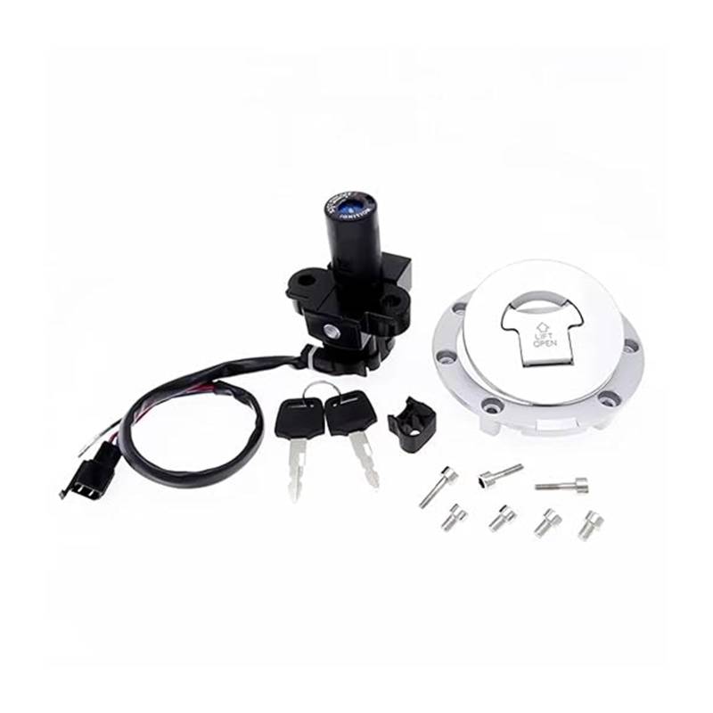 Motorrad Zündschalter Für CBR250 Für CBR400 MC19 MC22 NC23 NC29 NC30 NC35 Für VFR400 Für RVF400 Motorrad Tankdeckel Zündschloss Schloss von Ohocean