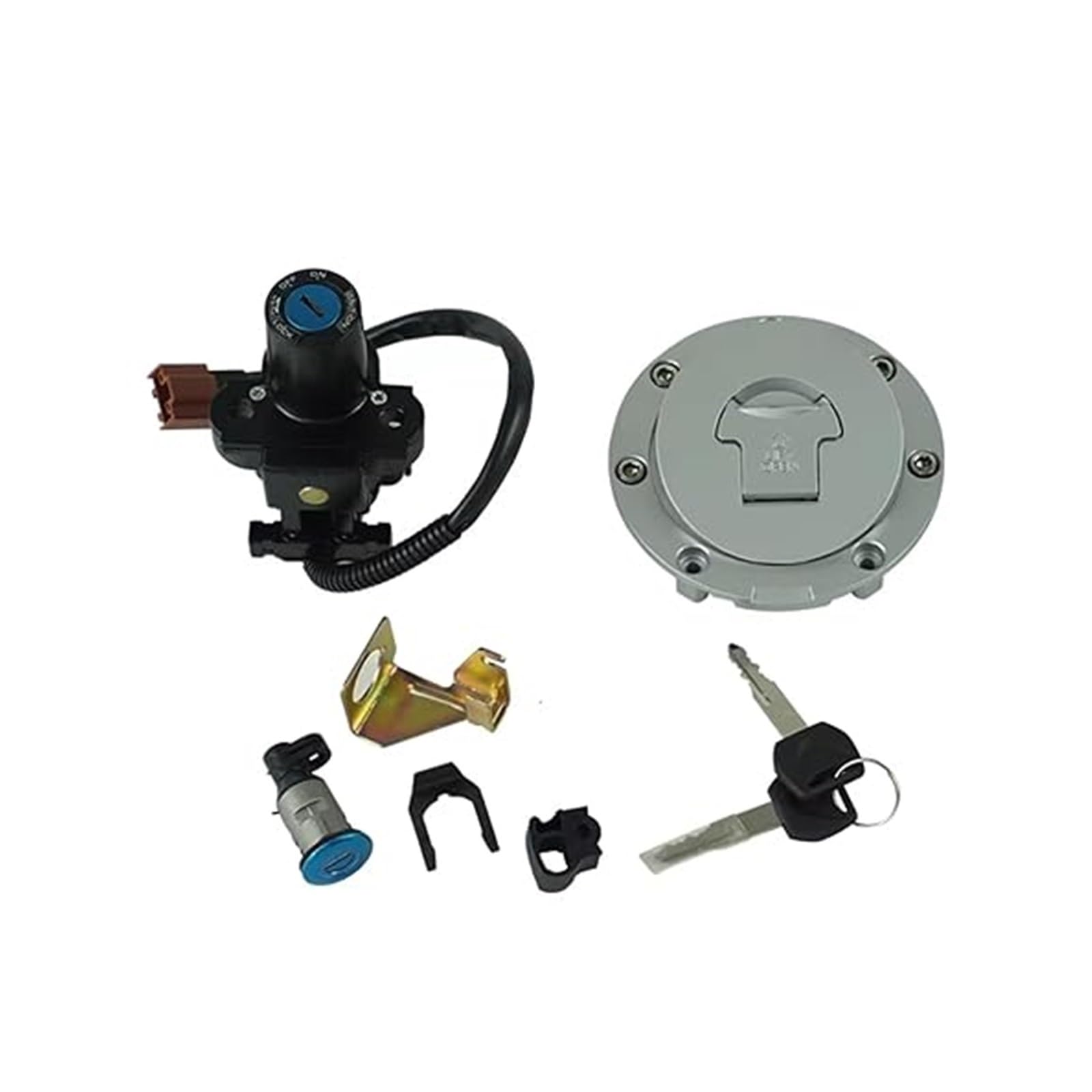 Motorrad Zündschalter Für CBR600RR 2007-2014 Für CBR1000RR 2008-2014 Motorrad-Zündschalter Tankdeckel Sitzschloss Schlüsselzubehör Motorrad Zündschalter Für CBR600RR 2007-2014 Für CBR1000RR 2008-2014 Motorrad-Zündschalter Tankdeckel Sitzschloss Schlüsselzubehör von Ohocean