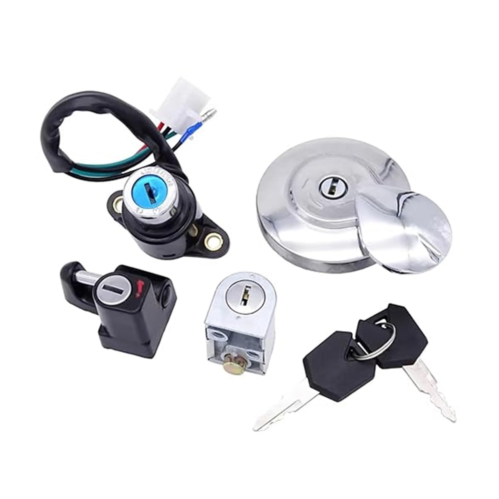 Motorrad Zündschalter Für CMX250 Für Rebel 250 1985-2015 Für CA125 1995-1999 Motorrad-Zündschalter Tankdeckel Helmsitzschloss Motorrad Zündschalter Für CMX250 Für Rebel 250 1985-2015 Für CA125 1995-1999 Motorrad-Zündschalter Tankdeckel Helmsitzschloss von Ohocean