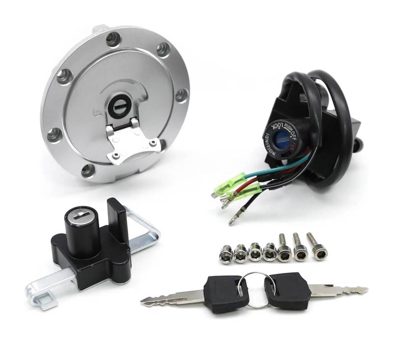 Motorrad Zündschalter Für CRF250L Für CRF250LA 2013-2020 Motorrad Zündschloss Tankdeckel Sitzschloss Set von Ohocean