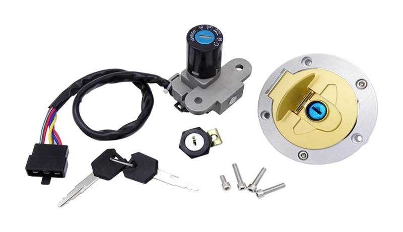 Motorrad Zündschalter Für D&UCATI 916 996 998 748 Für Mon&Ster 750 1997-2002 6 Drähte Motorrad Zündschloss Sperren Tankdeckel Sitz Schloss Schlüssel von Ohocean