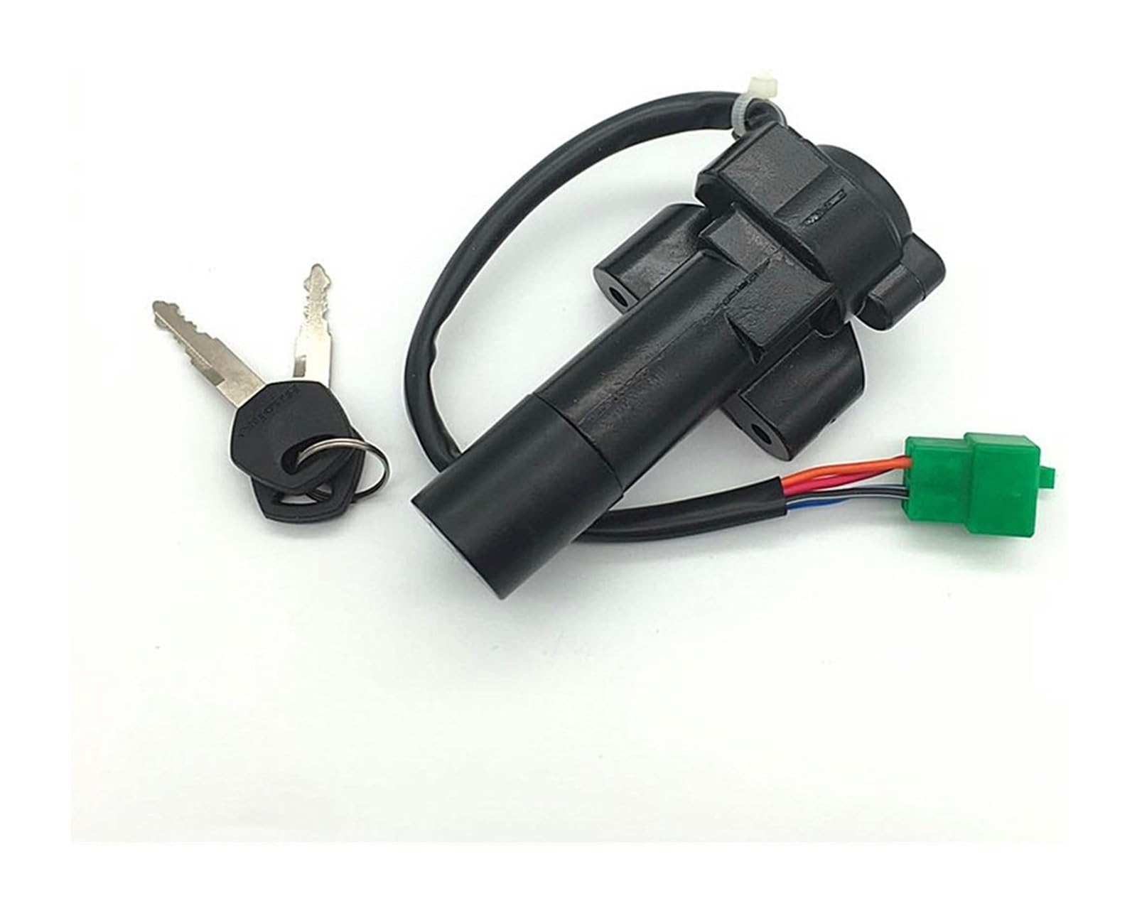 Motorrad Zündschalter Für Haojue GN125 Für GN125H Für GN125F HJ150 HJ125-8-8E 4-6-Draht-Tankdeckel-Abdeckung Schlösser Motorrad-Zündschlüssel(2F 4 Wires) von Ohocean