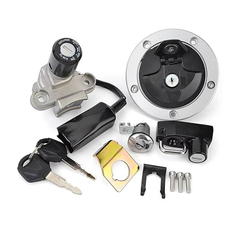 Motorrad Zündschalter Für Kawa&saki BR125 Z125 Für PRO 2020-2023 27005-0685 51049-0752 Tankdeckel Zündschloss Sitzschloss Mit Schlüsselsatz von Ohocean