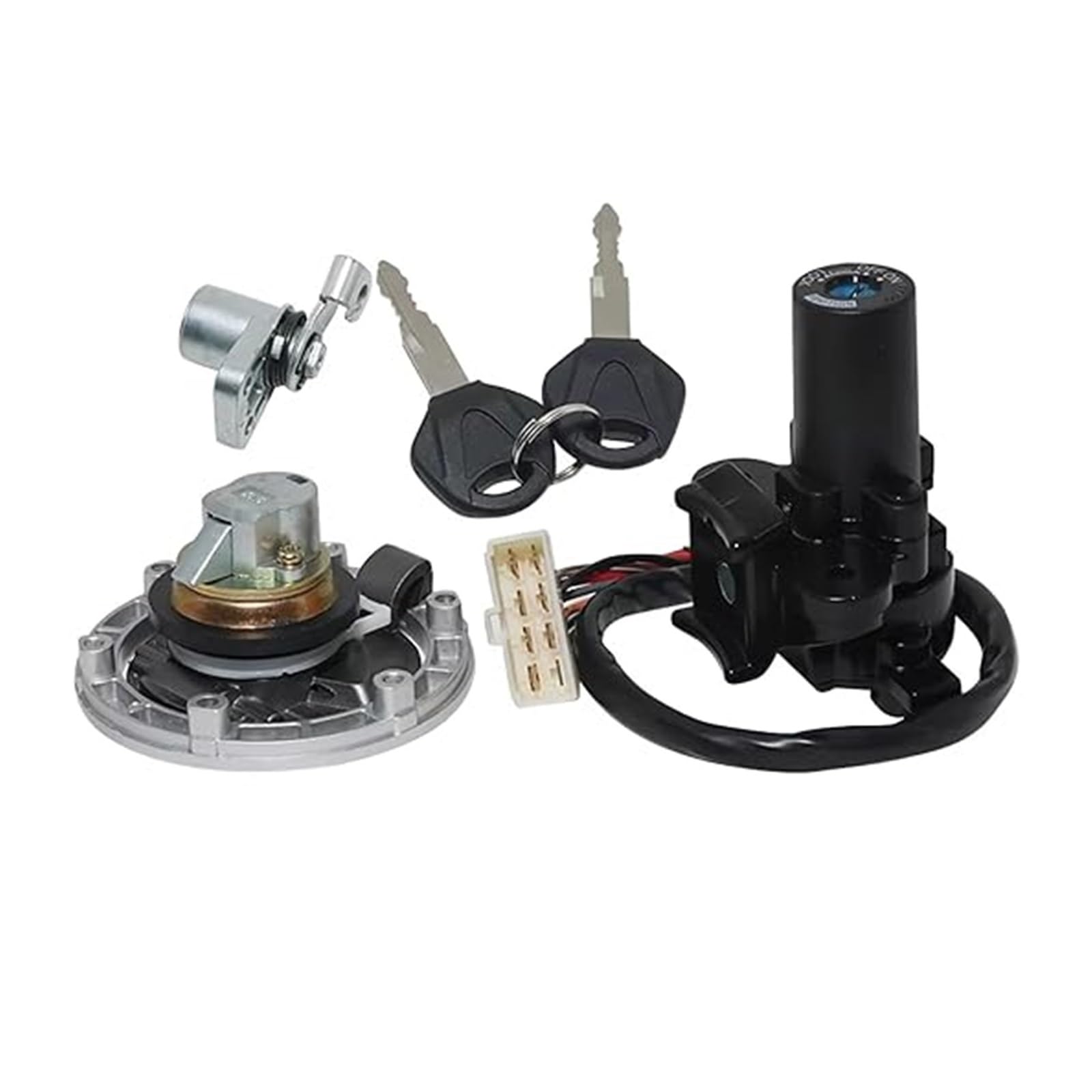 Motorrad Zündschalter Für Kawa&saki ER250 300 Z250 EX250 EX300 300 BR250 Für Z250SL Für ABS BX250 Motorrad Zündschlüssel Lock Schalter Set Motorrad Zündschalter Für Kawa&saki ER250 300 Z250 EX250 EX300 300 BR250 Für Z250SL Für ABS BX250 Motorrad Zündschlüssel Lock Schalter Set von Ohocean
