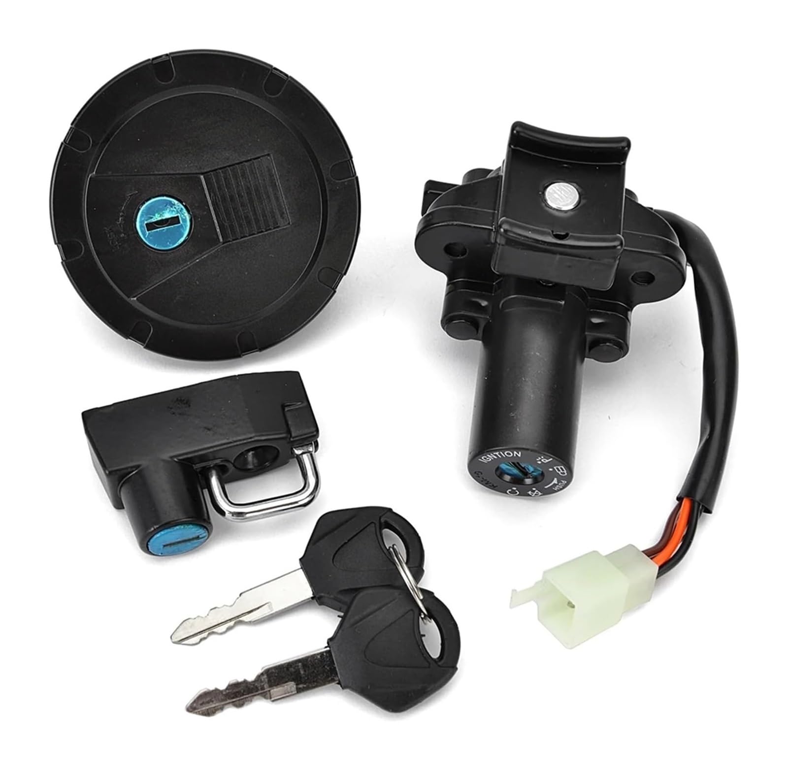 Motorrad Zündschalter Für Kawa&saki KL250 Für Super Für Sherpa Für KLX125 250 Für KLX250S Für KLX250SF KL110 Kraftstoff Tank Kappe Zündung Schalter Sitz Lock Schlüssel Motorrad Zündschalter Für Kawa&saki KL250 Für Super Für Sherpa Für KLX125 250 Für KLX250S Für KLX250SF KL110 Kraftstoff Tank Kappe Zündung Schalter Sitz Lock Schlüssel von Ohocean