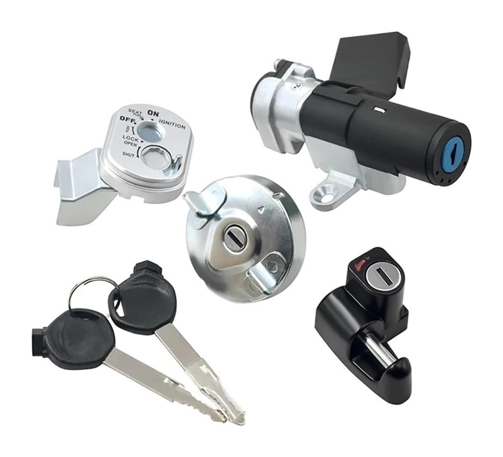 Motorrad Zündschalter Für NPS50 Für Krawall 50 2003-2009 2011-2017 Motorrad Elektrische Türschloss Stecker Zündschlüssel Schalter 35014-GEZ-Y21 35014-GEZ-611 Motorrad Zündschalter Für NPS50 Für Krawall 50 2003-2009 2011-2017 Motorrad Elektrische Türschloss Stecker Zündschlüssel Schalter 35014-GEZ-Y21 35014-GEZ-611 von Ohocean