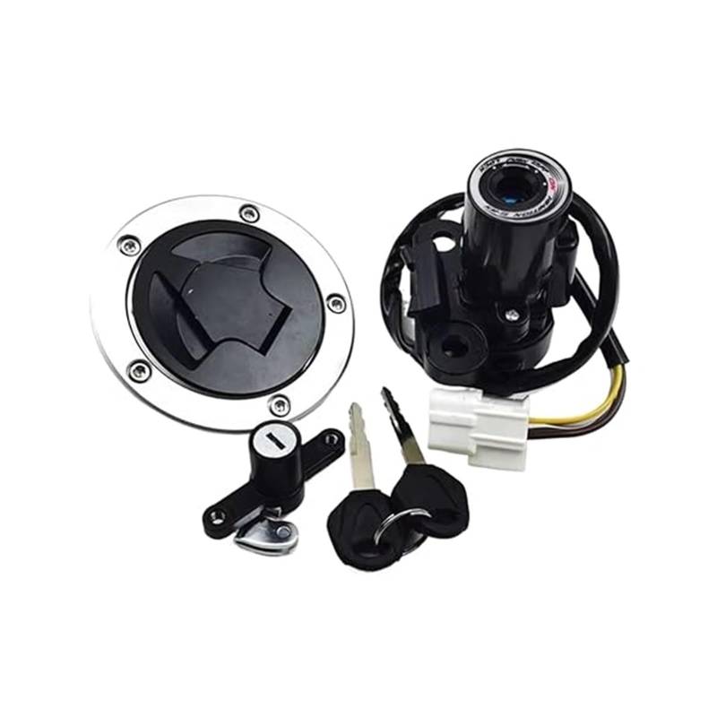 Motorrad Zündschalter Für Ninja650 Für EX650 Für ER-6F Für ER-6N 2012-2016 Zündschalter Tankdeckel Sitzschloss Schlüsselsatz von Ohocean