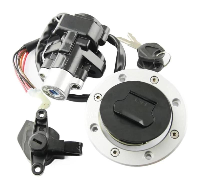 Motorrad Zündschalter Für Suz&uki Für GSF600 Für Bandit 1995-2004 Für GSF1200 Für Bandit 1997-2005 Motorrad-Tankdeckel-Schlosssatz von Ohocean