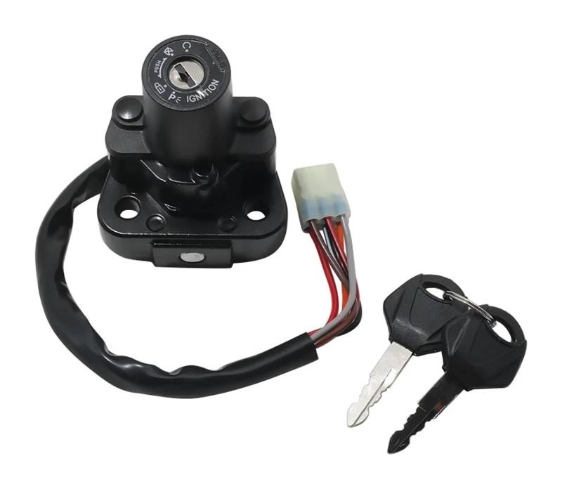 Motorrad Zündschalter Für Suz&uki Für Haya&busa Für GSX1300 Für GSX1300R Motorrad Elektrische Schloss Zündung Schalter 37100-24F00 37100-24F10 37100-15H80 37100-10L20 von Ohocean
