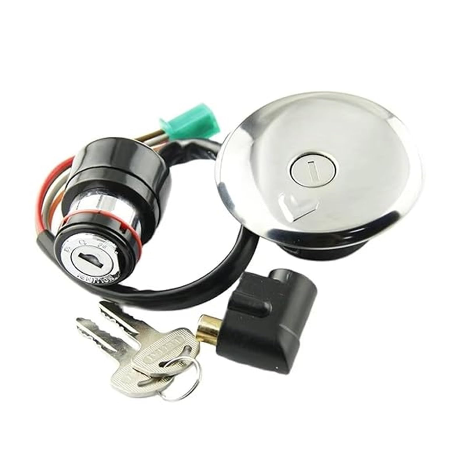 Motorrad Zündschalter Für Suz&uki GN125 GN 125 1982-2001 Motorrad Zündschloss Tankdeckel Sitzschloss Key Kit Motorrad Zündschalter Für Suz&uki GN125 GN 125 1982-2001 Motorrad Zündschloss Tankdeckel Sitzschloss Key Kit von Ohocean