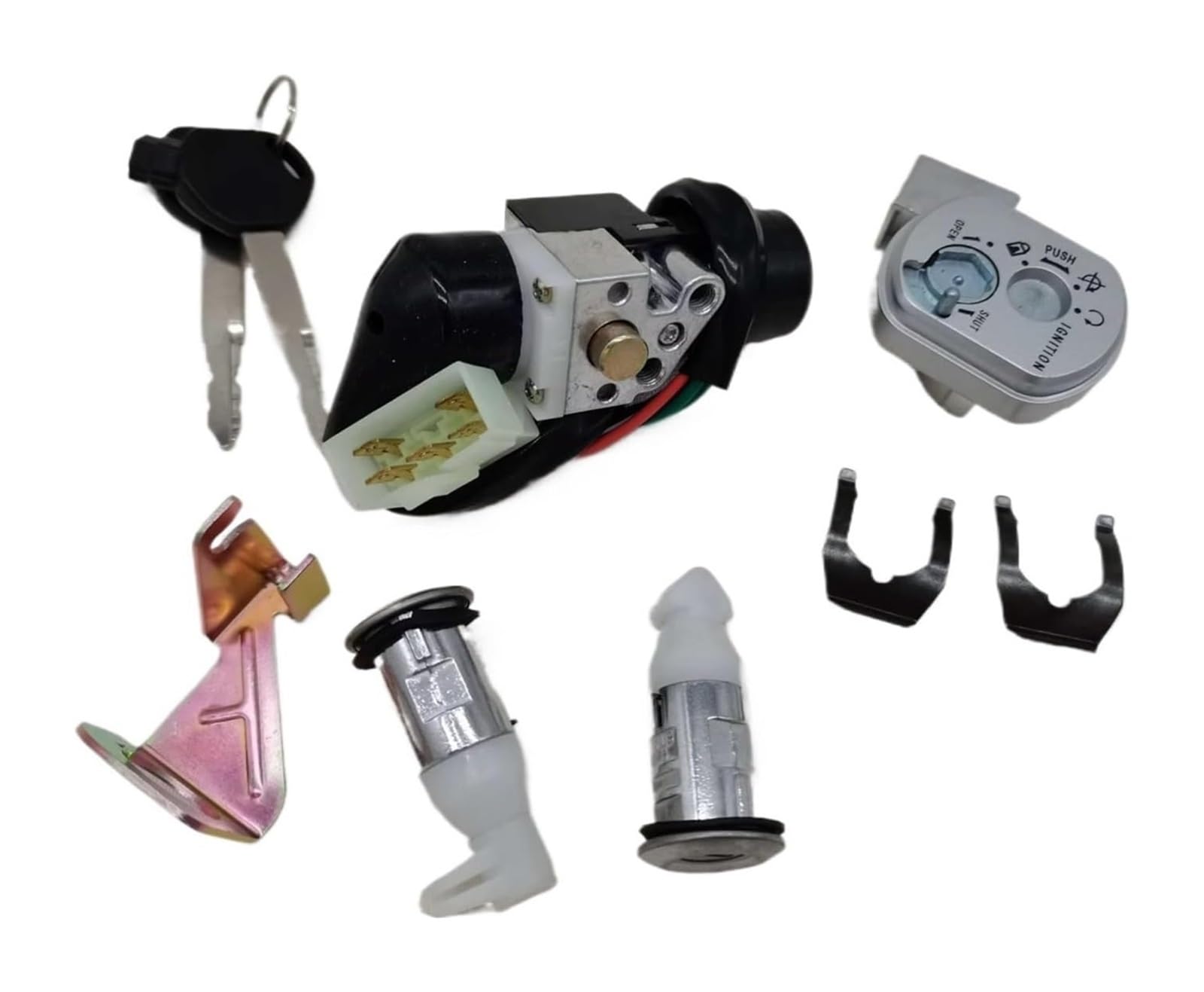Motorrad Zündschalter Für WH125T-2 Für SDH125T Roller Schlösser Zündung Power Schalter 5-draht Motorrad Elektrische Tür Motorrad Zündschalter Für WH125T-2 Für SDH125T Roller Schlösser Zündung Power Schalter 5-draht Motorrad Elektrische Tür von Ohocean