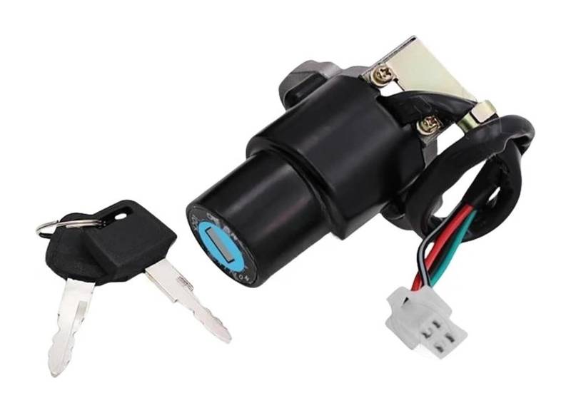 Motorrad Zündschalter Für XT225 Für Serow 225 XT600 1990-1995 TW200 2003-2017 Motorrad Zündschloss Kraftstoff Tankdeckel Schloss Schlüssel Set(Starter Switch) von Ohocean