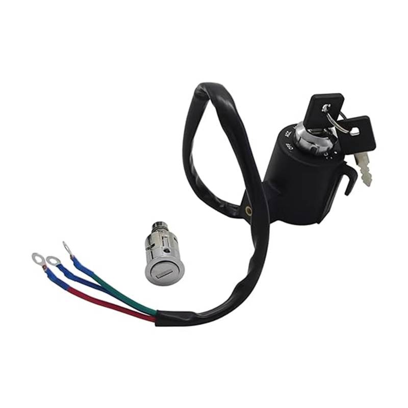 Motorrad Zündschalter Für Xl1200l Für SPO&rtster 1200 Für Low 2006-2011 Für Xl1200n Für Nightster 2007-2011 Motorrad-Zündschalter Sitzschloss Schlüssel-Tankdeckel-Set von Ohocean