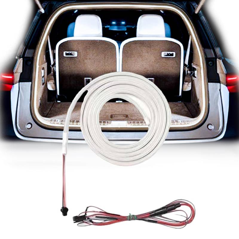 Kofferraum Lichtleiste,Kofferraum Led Streifen,Dynamic Flowing Car Trunk Light Strip,Tail Box Light Strip,Auto-KofferraumLichtstreifen for Car Trunk Cargo Area or Illumination Decoration-A von Ohphnt