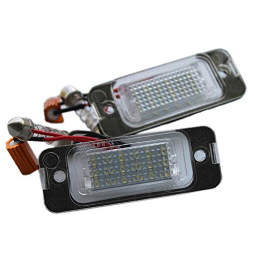 Oikabio 2 x LED-Kennzeichenbeleuchtung für Auto - W163 W164 X164 ML von Oikabio