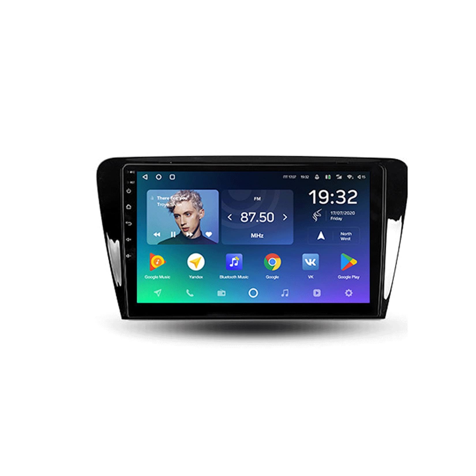 Autoradio Bluetooth Autoradio mit DAB Navi Android für Skoda Octavia 3 2013-2018 Plug-and-Play Auto-Multimedia-Player mit 1080P HD-Touchscreen DAB/GPS/FM/Bluetooth/USB/WiFi (Color : T300 1+16G) von Oitflih