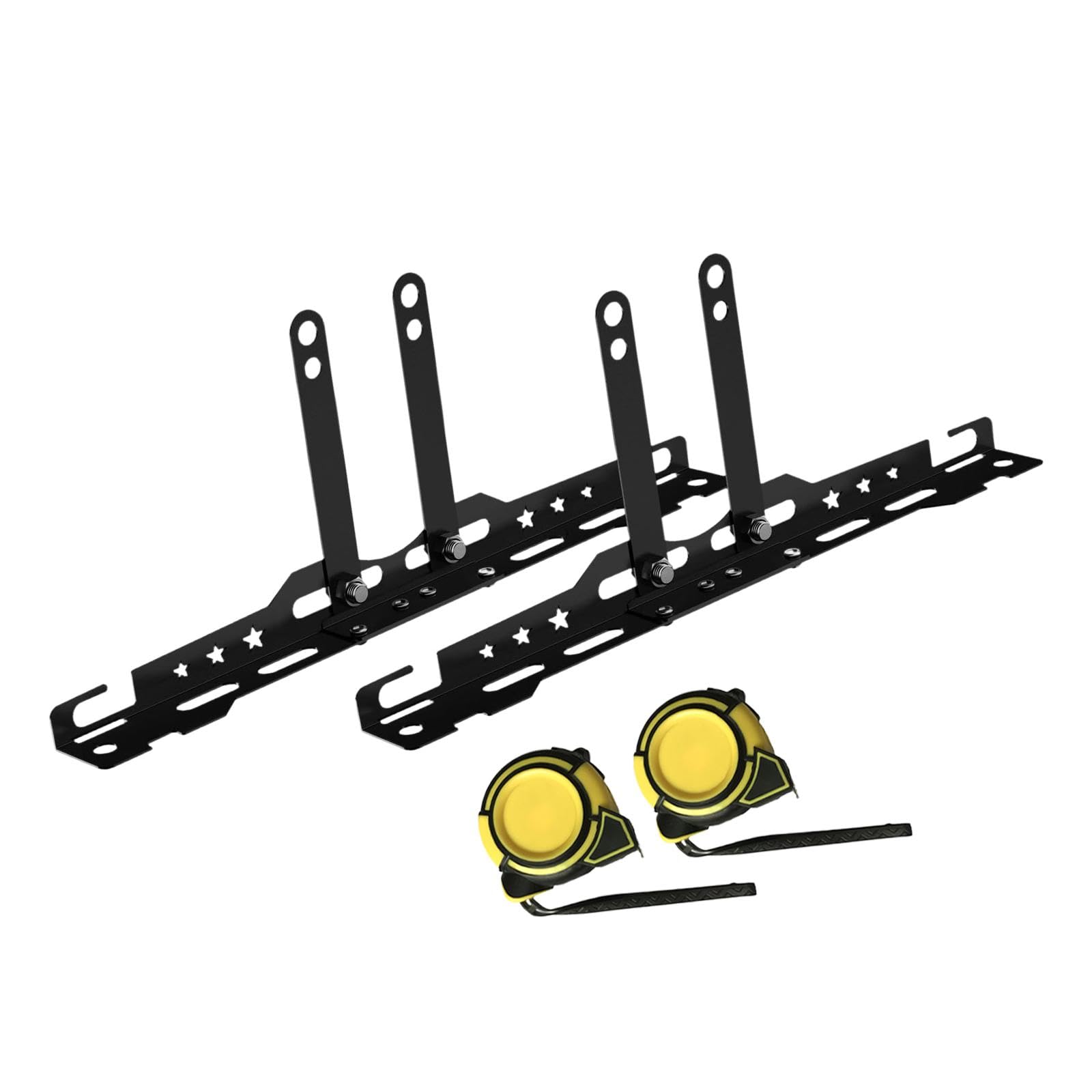 Okiyakusama 2Pcs Heavy Duty Rad Ausrichtung Werkzeuge Teile Ausrichtung Werkzeug Platten für Den Heimgebrauch, Schwarze Maßbänder Okiyakusama 2Pcs Heavy Duty Rad Ausrichtung Werkzeuge Teile Ausrichtung Werkzeug Platten für Den Heimgebrauch, Schwarze Maßbänder von Okiyakusama