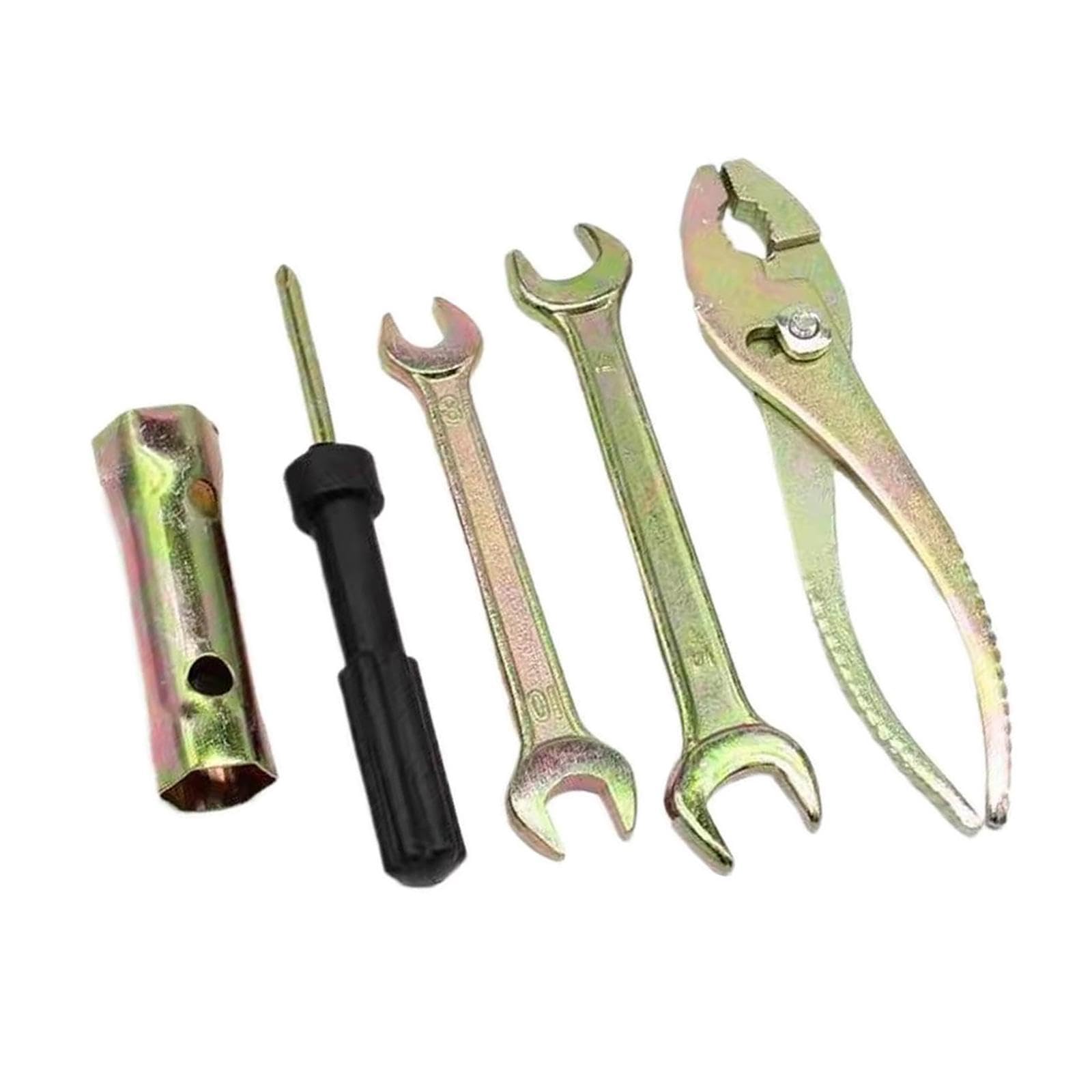 Okiyakusama 5X Motorrad Werkzeuge Kit Zündkerzenstecker Reparatur Schraubenschlüssel Zangen für ST 1300 600 929rr CB1000R 400 NC23 Okiyakusama 5X Motorrad Werkzeuge Kit Zündkerzenstecker Reparatur Schraubenschlüssel Zangen für ST 1300 600 929rr CB1000R 400 NC23 von Okiyakusama