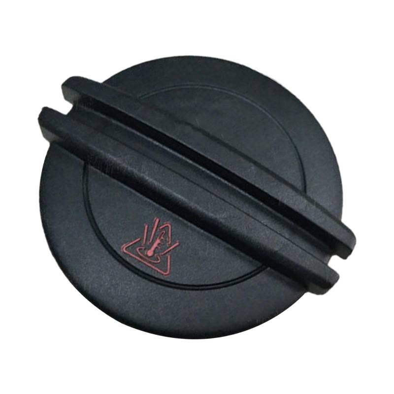Okiyakusama Kühlerdeckel Kühlmittelbehälter V100890 5Q0121321 3C0121321 für Golf MK5 MK6 MK7 Fahrzeugersatzteile Stabile Leistung, Schwarz von Okiyakusama