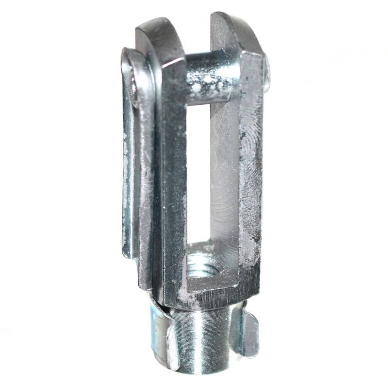 Old-Harvest 1 Gabelkopf mit Federklappbolzen für Gasdruckfeder Gaszugfedern Gasfeder Dämpfer Endstück Anhänger Klappe Halter Federbolzen Gabelgelenk Neu (M10 40mm) von Old-Harvest