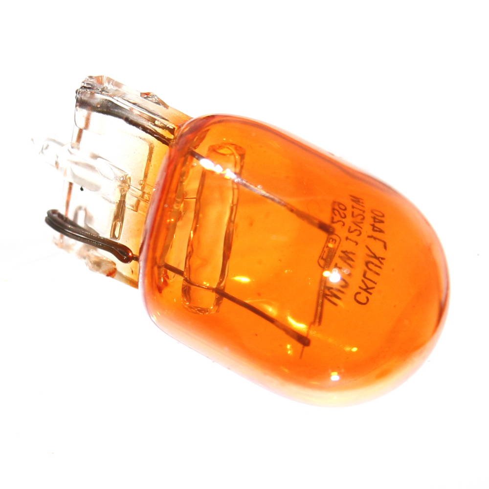 Old-Harvest 2x W3x16d Lampen Gelb Amber 12V W21W Glassockel Blinker Lampen Blinklicht Birne Stecksockel NEU von Old-Harvest