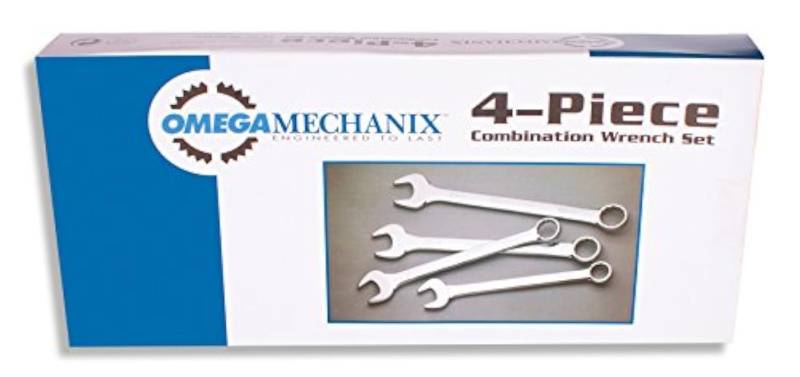 Omega Mechanix M9104 Gabelringschlüsselsatz, 4-Teilig von Omega Lift Equipment