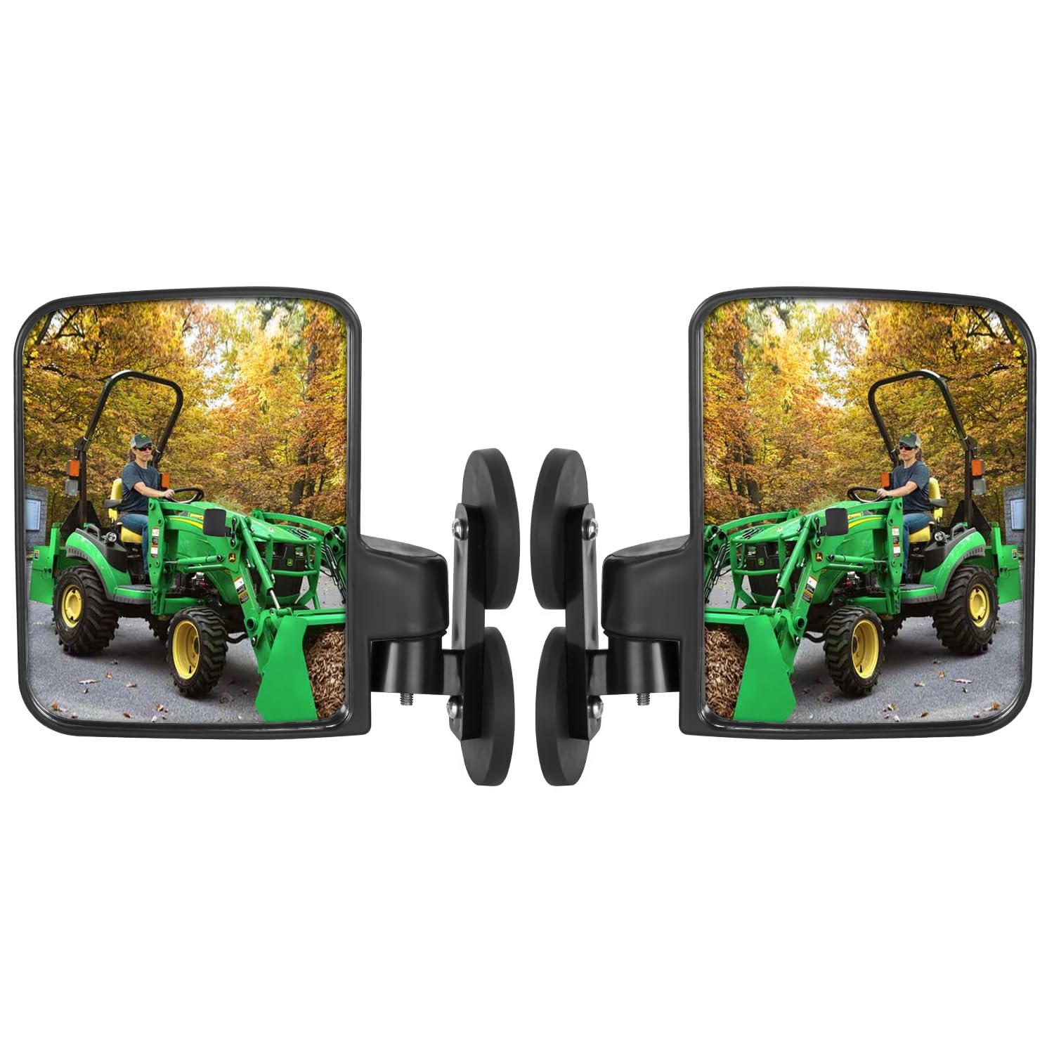Universal Traktorspiegel, Starke magnetische Traktor-Seitenspiegel, Kompatibel mit Kubota B BX Mahindra John Deere Traktor, Zubehör Universal Traktorspiegel, Starke magnetische Traktor-Seitenspiegel, Kompatibel mit Kubota B BX Mahindra John Deere Traktor, Zubehör von Omgro