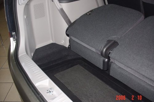 Kofferraumwanne mit Anti-Rutsch passend für Mitsubishi Grandis Van 5-tr. 2003- 7-Sitzer, 3. Reihe aufgeklappt. von OPPL