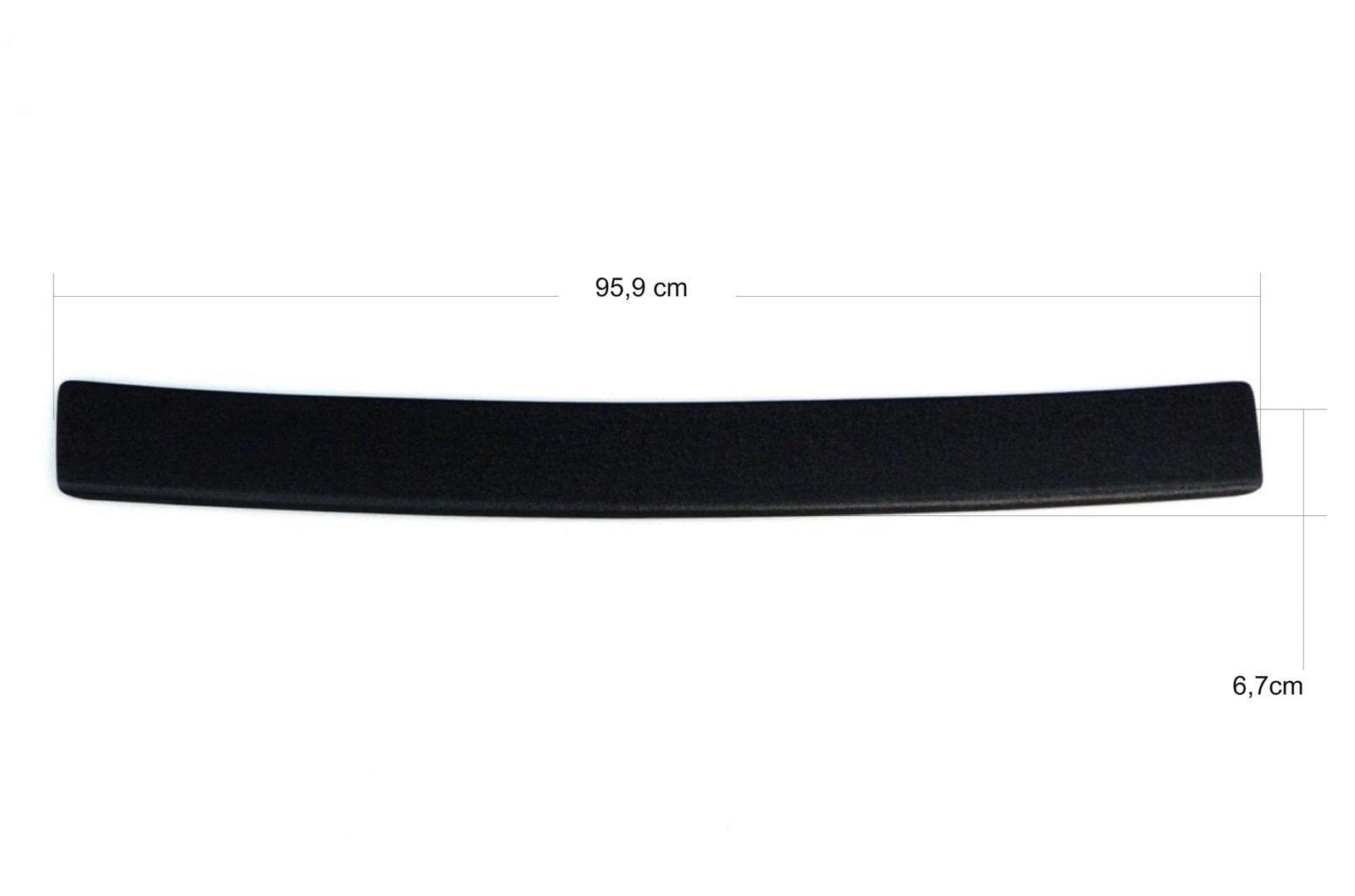 OmniPower® Ladekantenschutz schwarz passend für Mercedes A-Klasse Schrägheck Typ:W176 2012-2018 auch für AMG-Line OmniPower® Ladekantenschutz Farbe: schwarz von OmniPower