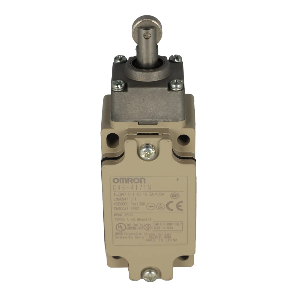 D4B-4171N1 | D4B-4171N | 373234 | OMRON SAFETY LIMIT SWITCH, D4B, M20, 1NC/1NO (SNAP-ACTION), TOP ROLLER PLUNGER von Omron